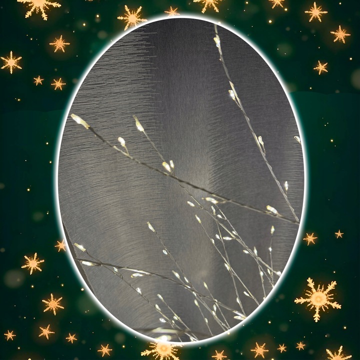 DRZEWKO 500 LED OZDOBNE BRZOZA ŚWIĄTECZNE ŚWIECĄCE BIAŁY CIEPŁY 150 cm