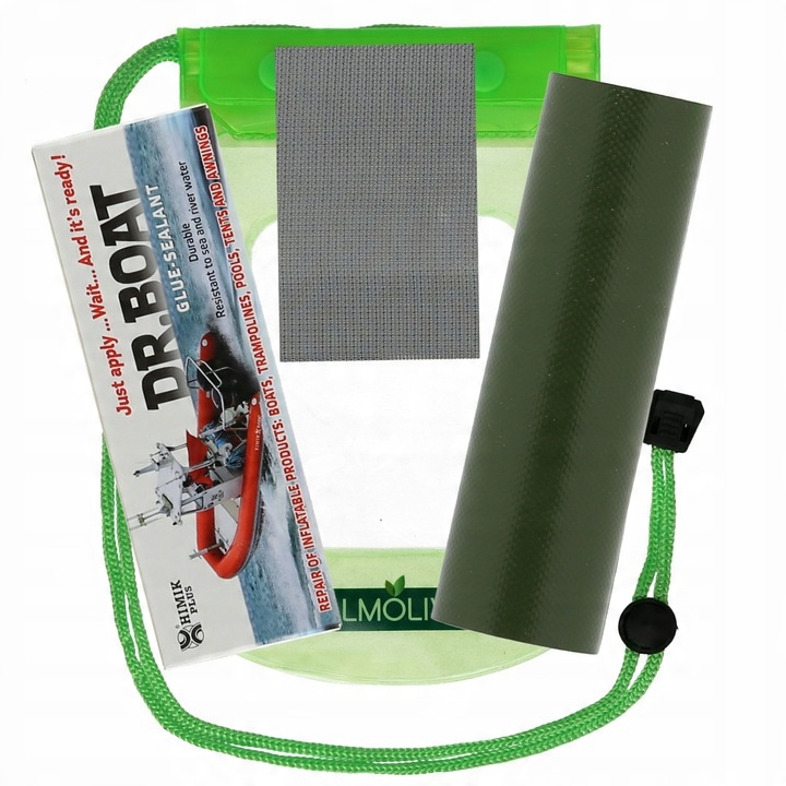 Zestaw Naprawczy Klej PCV Płynna Lata +6 Łat+Siatka Do Deski SUP PONTONU