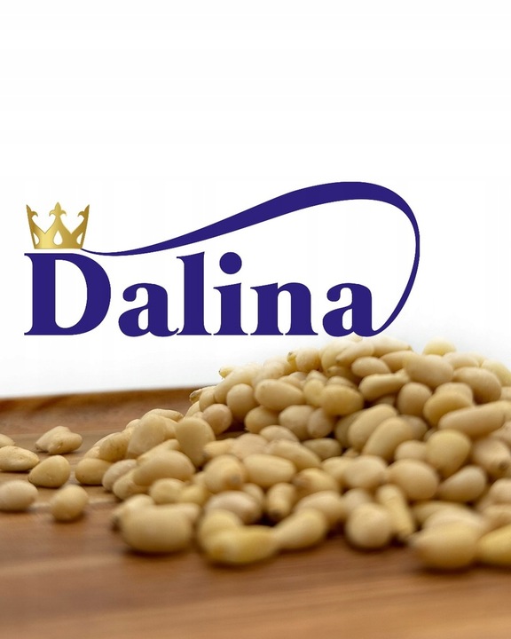 ORZESZKI PINI 500g ORZECHY PINIOWE JASNE NATURALNE 500 g Dalina