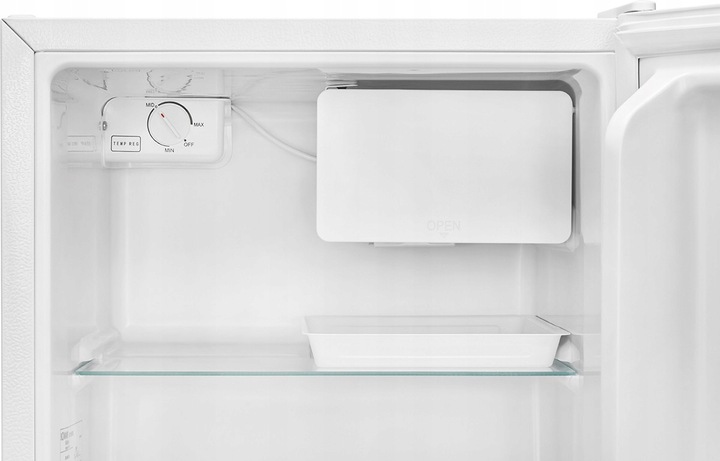 MINI LODÓWKA MAŁA CHŁODZIARKA PODBLATOWA ZAMRAŻARKA BIAŁA HOTELOWA 45L BOMA