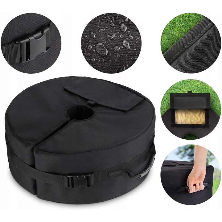 PODSTAWĄ DLA PARASOL, PRZENOŚNY OKRĄGŁY PODSTAWĄ PRZECIWSŁONECZNY DO OGRODU