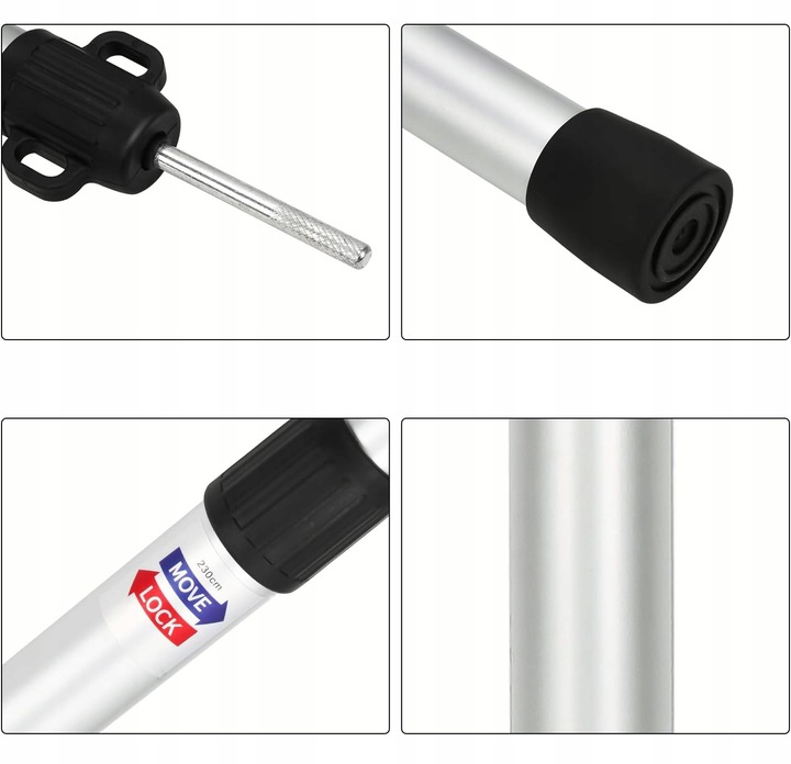 ZESTAW 2 DRĄŻKI DO PLANDEKI, DRĄŻKI MARKIZY, DRĄŻKÓW PODTRZYMUJĄCYCH NAMIOT