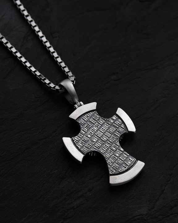 Srebrny krzyż ST. ARCHANGEL MICHAEL