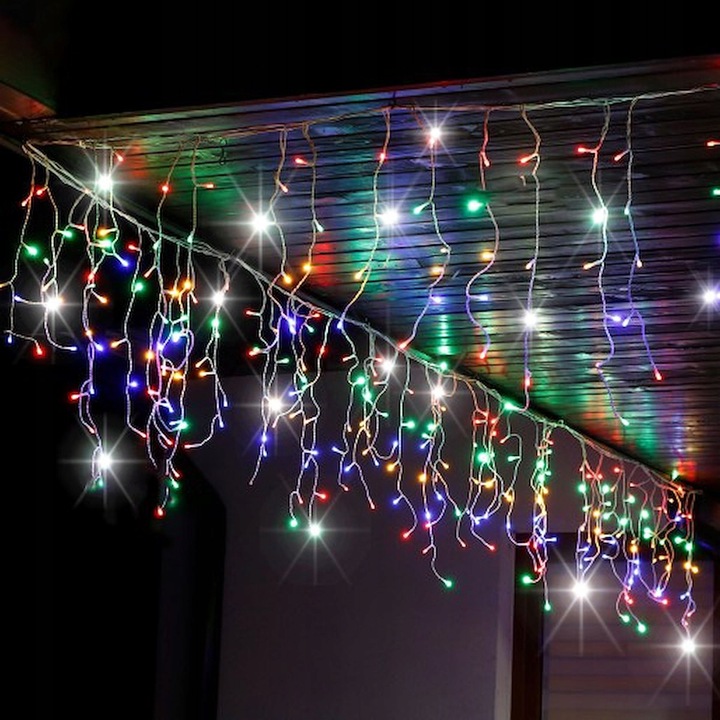 SOPLE FLASH 500 LED ZEWNĘTRZNE MULTIKOLOR KOLOROWE lampki z Flashem