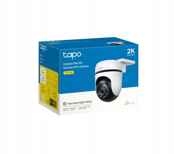 KAMERA OBROTOWA TP-LINK Tapo C510W 2K WIFI ALARM DETEKCJA MIKROFON microSD