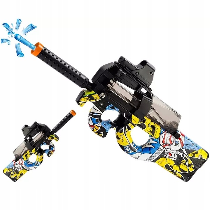 KARABIN PISTOLET AUTOMAT NA KULKI ŻELOWE ZESTAW