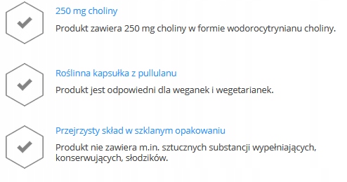 ForMeds PRENACAPS choline 250mg suplement Ciążowy