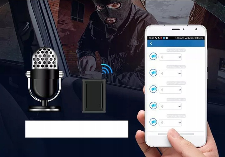 LOKALIZATOR GPS GT20C 5000mAh 60 DNI MAGNES PODSŁUCH APP BEZ ABONAMENTU