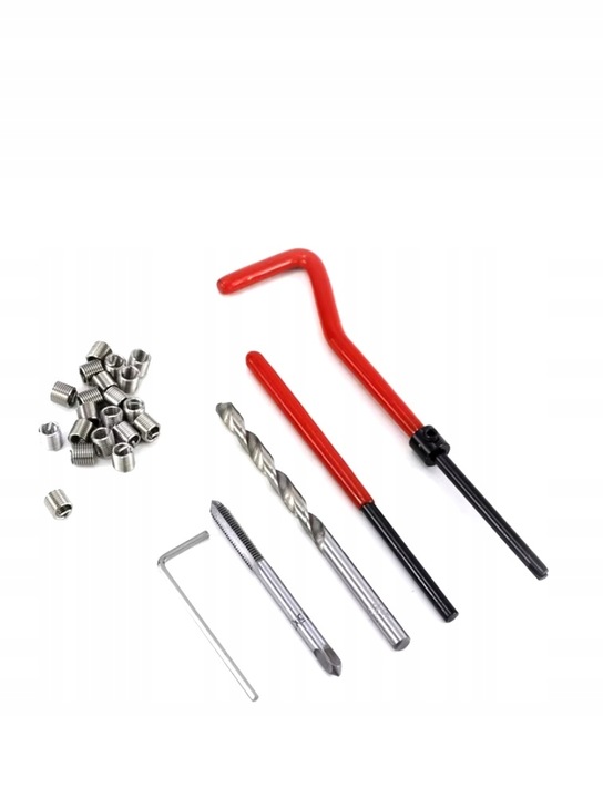 Zestaw narzędzi do naprawy gwintu 25szt M4 x 0,7