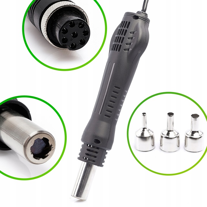 STACJA LUTOWNICZA SPAWARKA TECHREBAL 858D GORĄCE POWIETRZE HOT AIR 700W