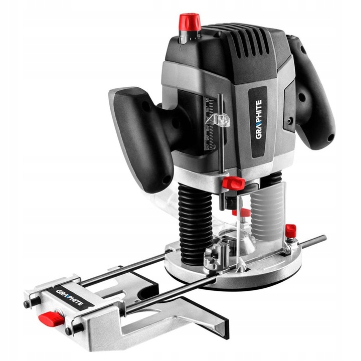 GRAPHITE FREZARKA GÓRNOWRZECIONOWA DO DREWNA 1300W UCHWYT 6, 8, 12mm 59G717