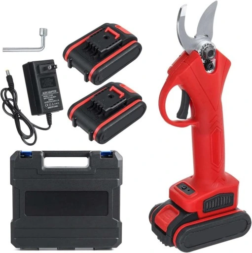 SEKATOR NOŻYCE ELEKTRYCZNY DO GAŁĘZI AKUMULATOROWY 2X BATERIA 30mm 21V