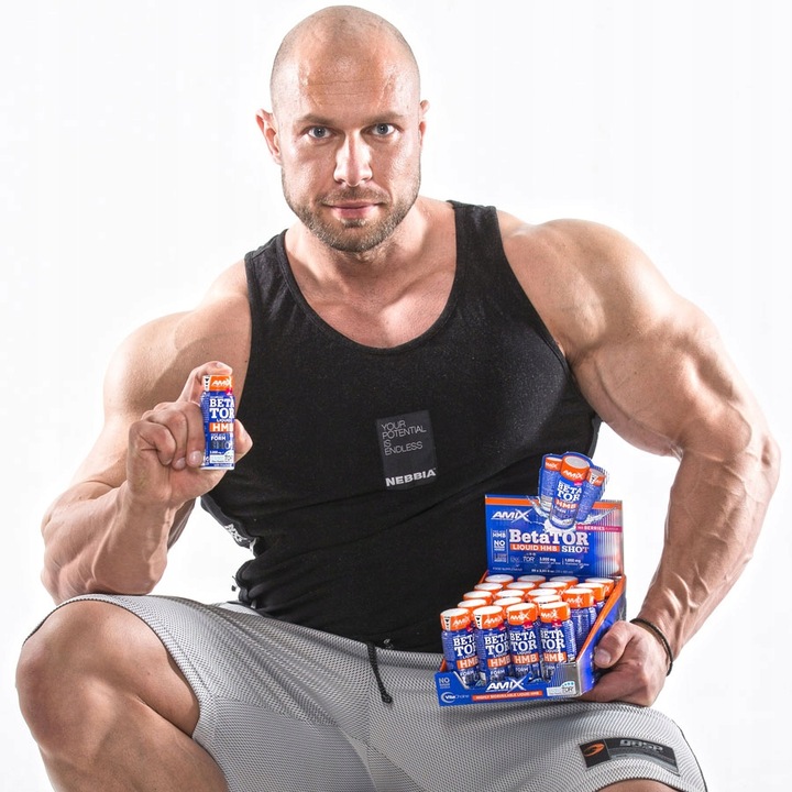 HMB SHOT w Płynie - Mocna Formuła 20 ampułek Amix