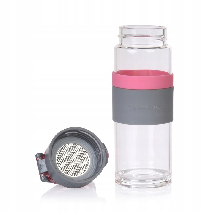 Szklana butelka ze szkła borokrzemowego CASNO 0,5L