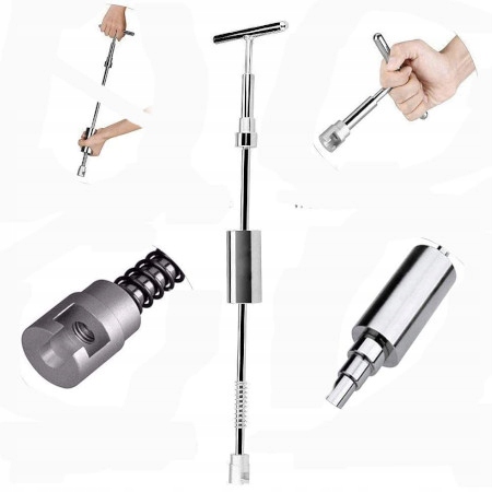 Zestaw do Wyciągania Usuwania Wgnieceń karoseri Młotek + ssak + Pistolet KL