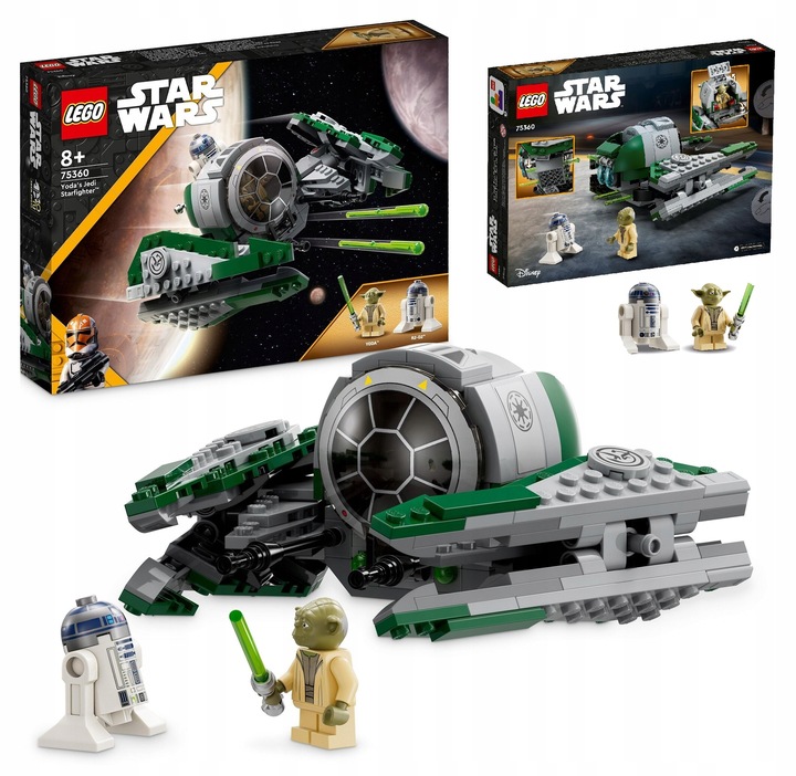 Lego STAR WARS 75360 Jedi Starfighter Yody Prezent