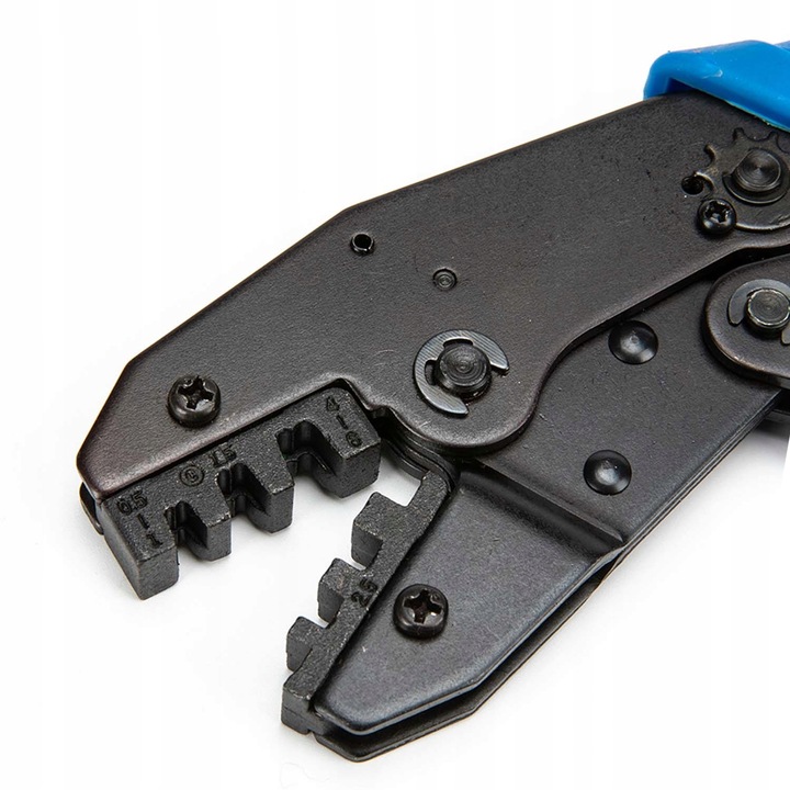 Zaciskarka praska DO KABLI przewodów TULEJEK końcówek konektorów 0,5 - 6,0