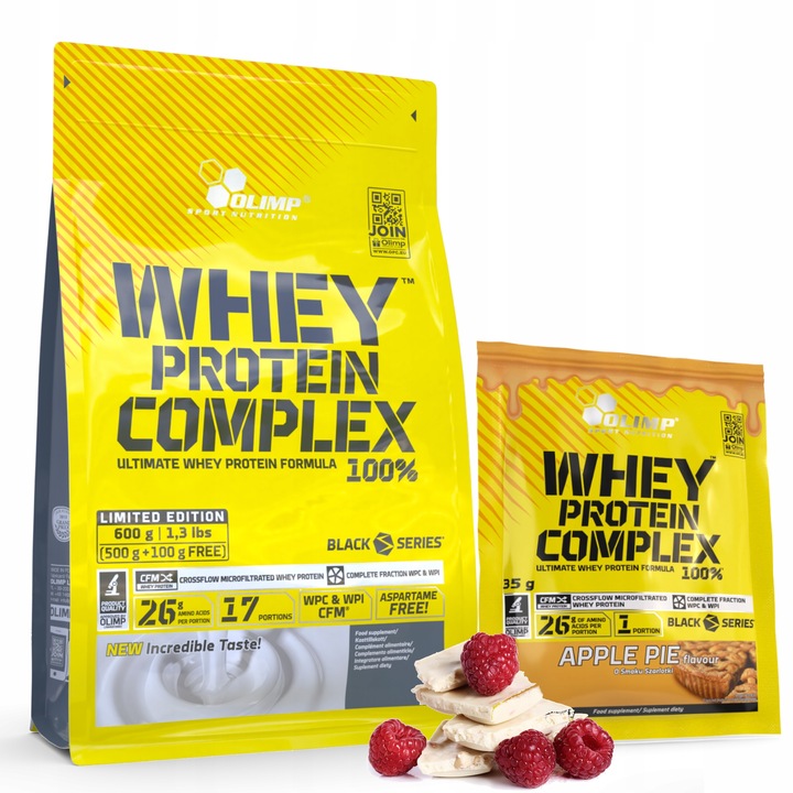 OLIMP WHEY PROTEIN COMPLEX 600g WPC WPI BIAŁKO