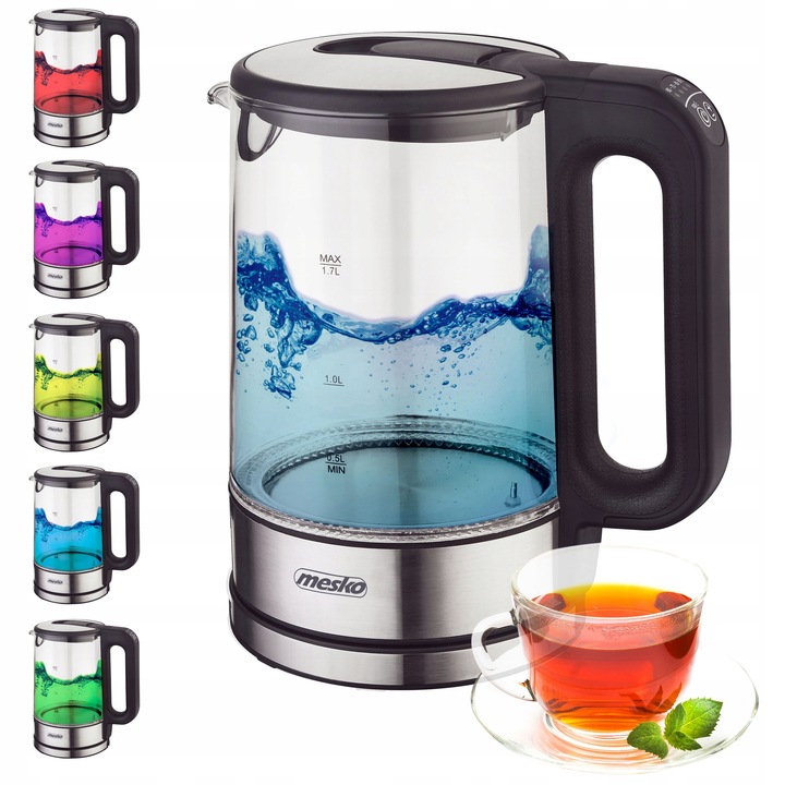 Czajnik elektryczny Mesko MS 1301b 2200 W czarny