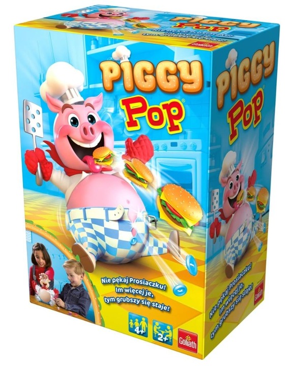 GRA ZRĘCZNOŚCIOWA PIGGY POP NIE PĘKAJ PROSIACZKU
