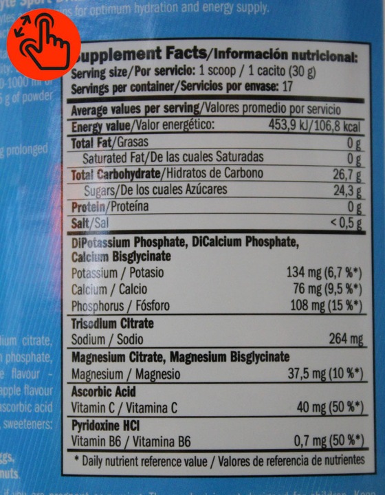 ISOTONIC Isolyte elektrolity IZOTONIK W PROSZKU DLA BIEGACZY, KOLARZY Mango