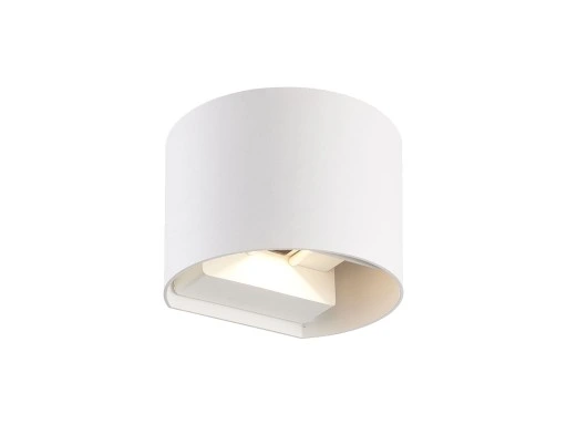 Kinkiet zewnętrzny LED 2x3W 3000K IP54 biały