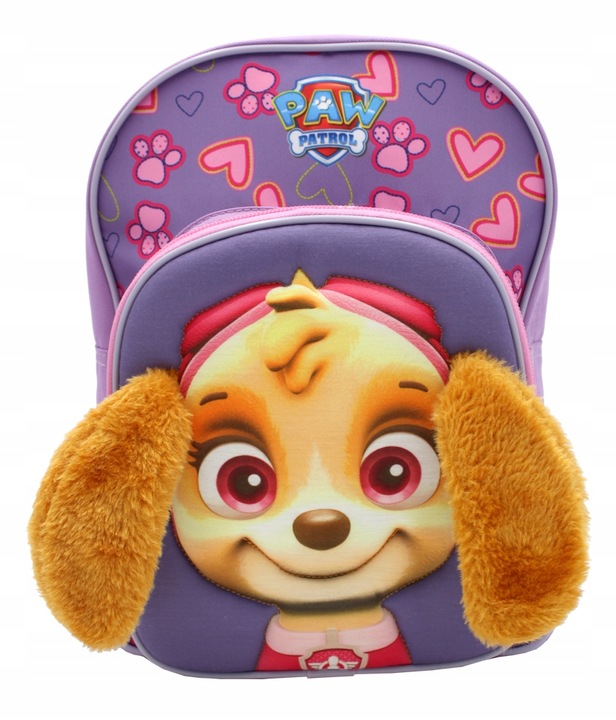 Plecak dziecięcy PSI PATROL SKYE z uszami