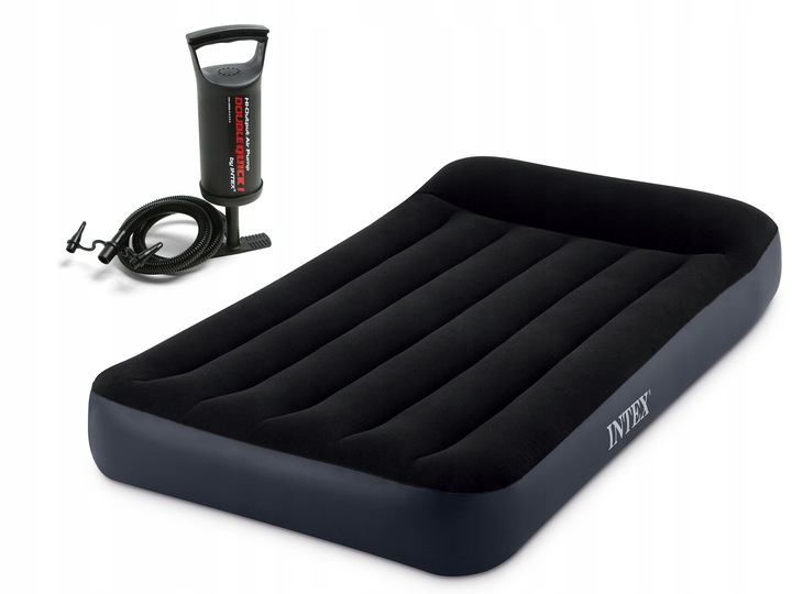 Intex 64146 Nadmuchiwane łóżko Twin 99x19x25cm z pompką
