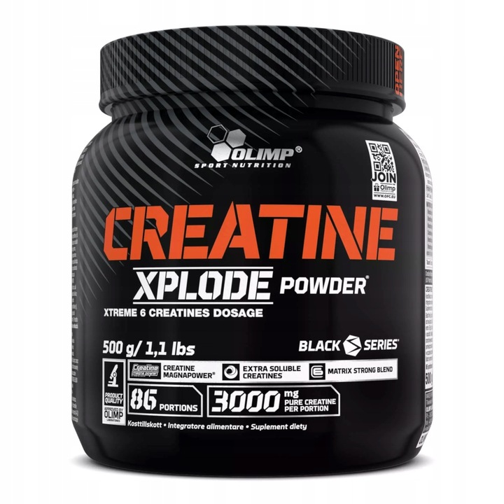 OLIMP CREATINE XPLODE 500g KREATYNA MIX TAURYNA STACK 6 FORM KREATYNY