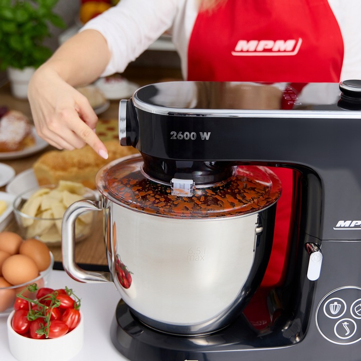 Robot planetarny kuchenny duża moc MPM MRK-22 2600 W