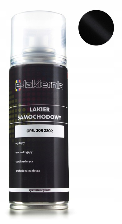 LAKIER SAMOCHODOWY OPEL 20R Z20R w SPRAYU SPRAY 200ml