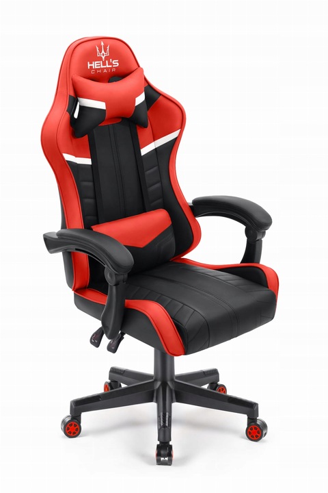 FOTEL GAMINGOWY DLA GRACZA BIUROWY HELL'S