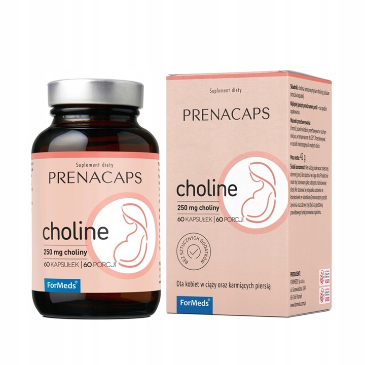 ForMeds PRENACAPS choline 250mg suplement Ciążowy