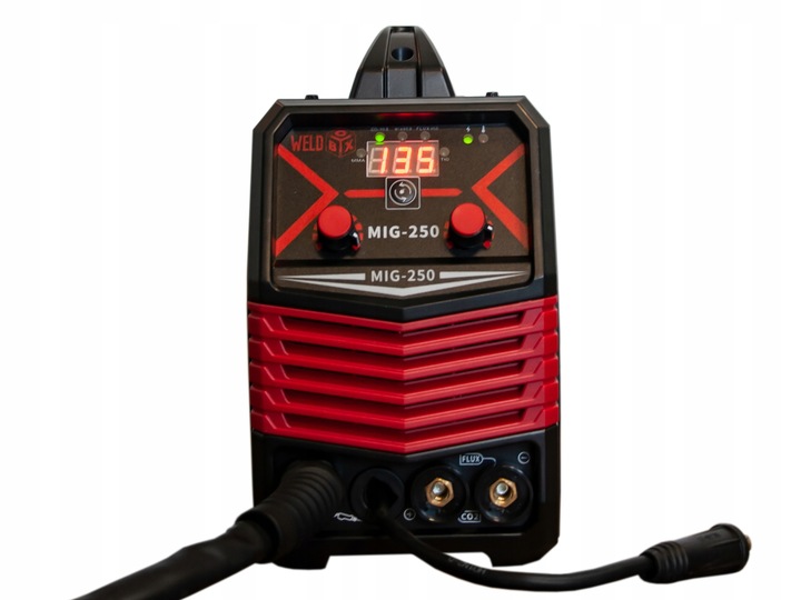 Spawarka inwertorowa MIGomat IGBT spawanie z gazem i bez drut 0,8-1,0mm