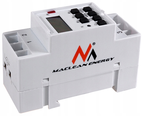 TIMER PROGRAMATOR CZASOWY NA SZYNĘ DIN TYGODNIOWY