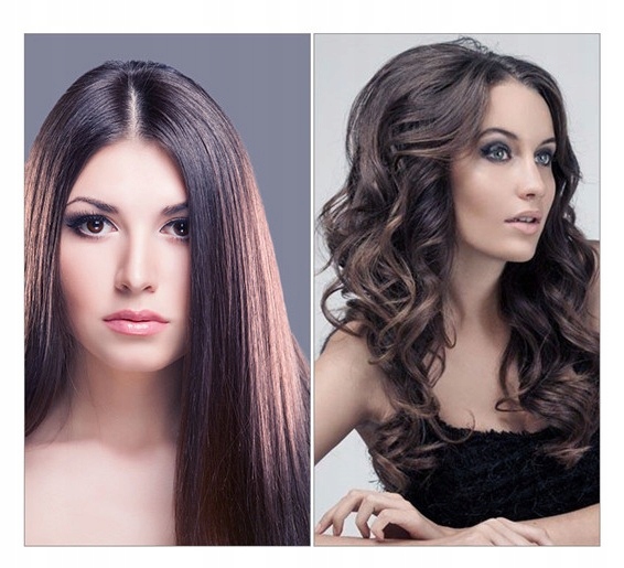 Prostownica do włosów Podczerwień Jonizacja + KRĘCI WŁOSY 2w1 PRO KAMEI