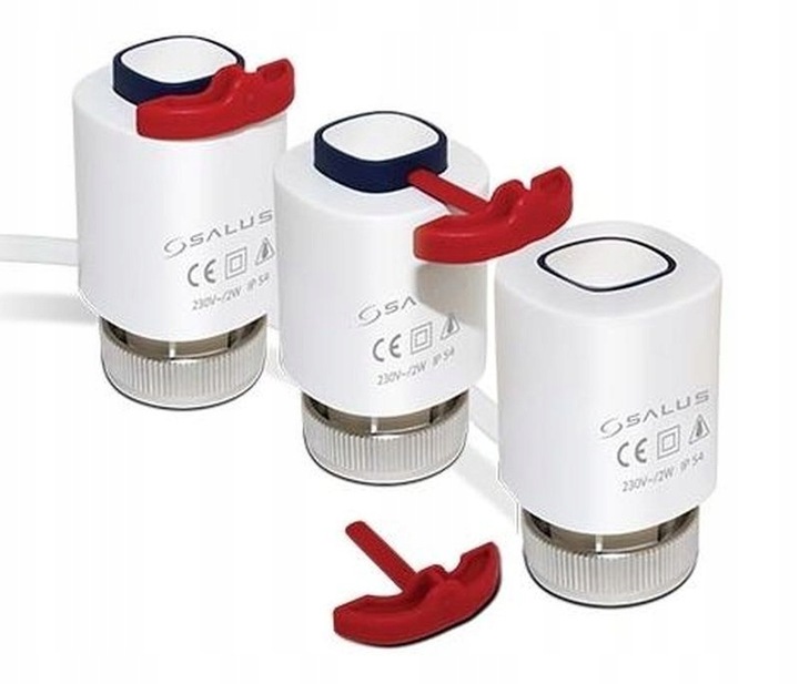 SIŁOWNIK TERMOELEKTRYCZNY DO ROZDZIELACZ T30NC 230V M30x1.5 ENERGOOSZCZĘDNY