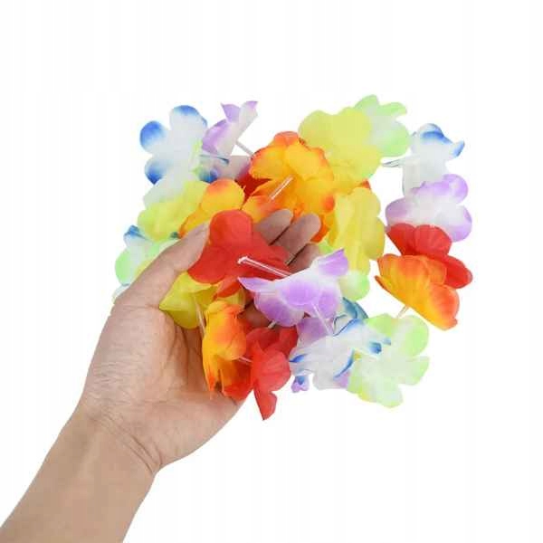 Naszyjnik HAWAJSKI kwiaty party panieński party hawaje