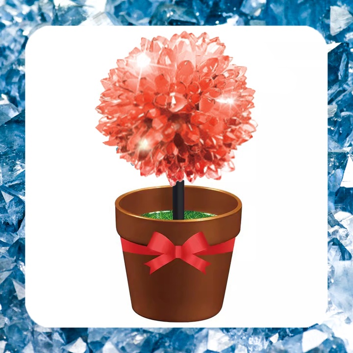 HODOWLA KRYSZTAŁÓW KRYSZTAŁY Eksperyment Edukacyjny 6 Drzewek Zestaw XXL