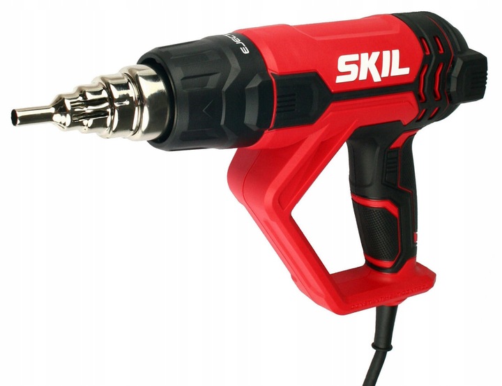 OPALARKA 2000W 8040 SKIL + WALIZKA + 4 DYSZE + LCD