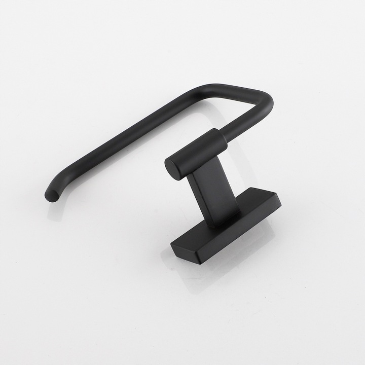 Uchwyt na papier toaletowy czarny