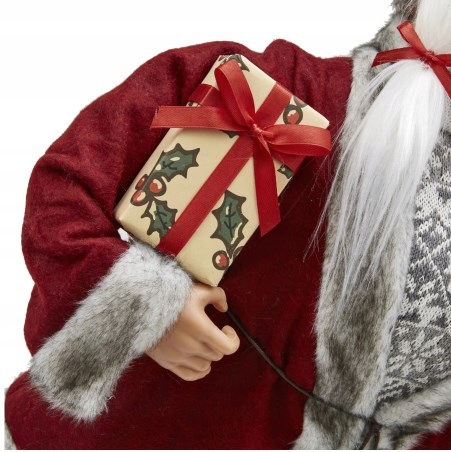 Pani Mikołajowa Mikołaj Figura Świąteczna duża 81 cm