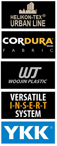 TORBA NA RAMIĘ MIEJSKA URBAN COURIER BAG MEDIUM 9,5L HELIKON Black