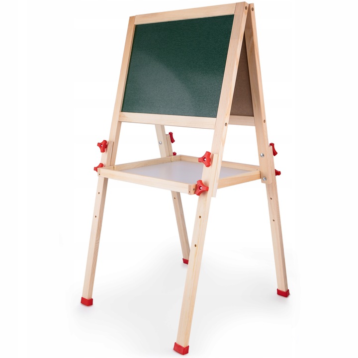 Drewniana Tablica Magnetyczna Kredowa magnesy 709 45 x 90cm