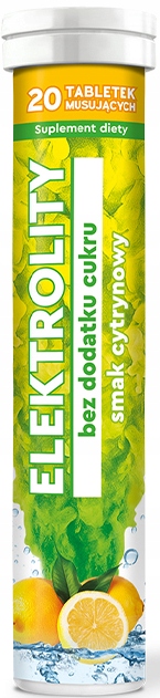 Elektrolity Multi Mix MBM 6 smaków 6 rodzajów 120 tabletek