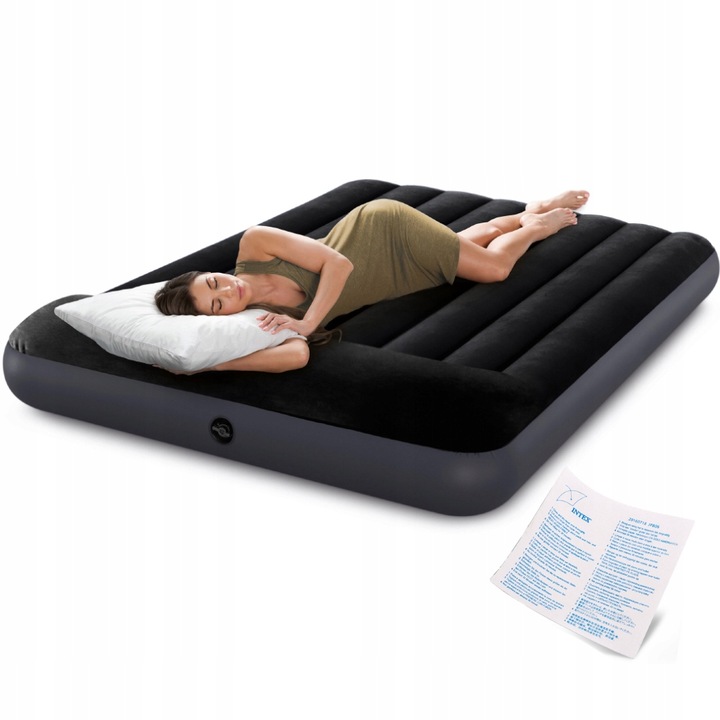 Łóżko dmuchane Intex 64142 Standard Full z podnoszonym zagłówkiem
