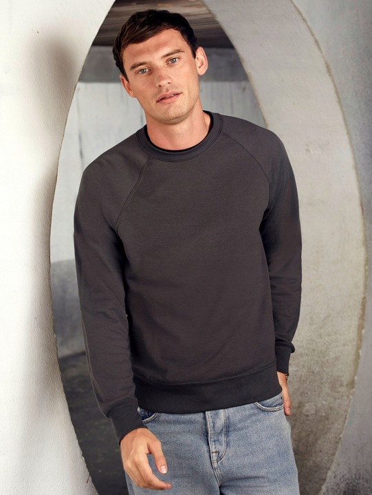 BLUZA - FRUIT OF THE LOOM - RAGLAN LIGHT L