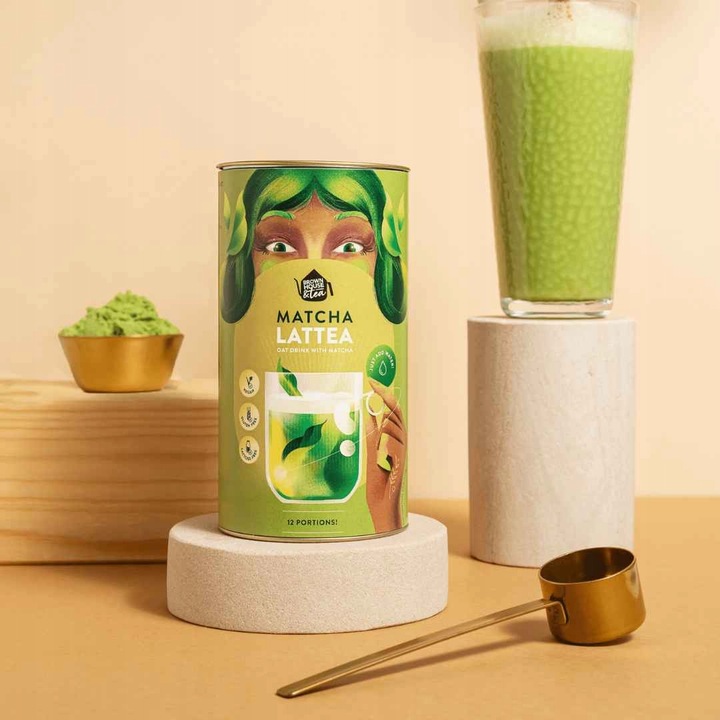 Matcha Lattea 10 porcji - matcha latte w formie instant z napojem owsianym