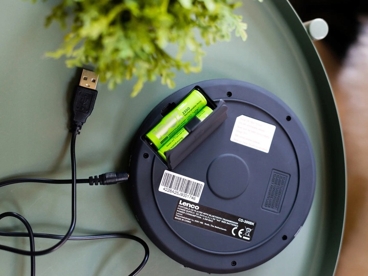 DISCMAN PRZENOŚNY ODTWARZACZ CD ESP ANTISHOCK AKUMULATOR AA BLUETOOTH LCD