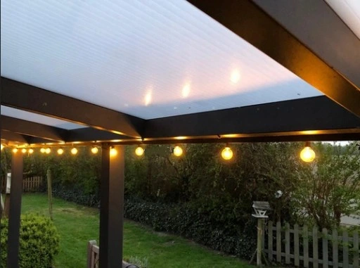 Girlanda Ogrodowa Lampki Żarówki Kule 7,6m 28 szt Ogrodowe Łańcuch świetlny